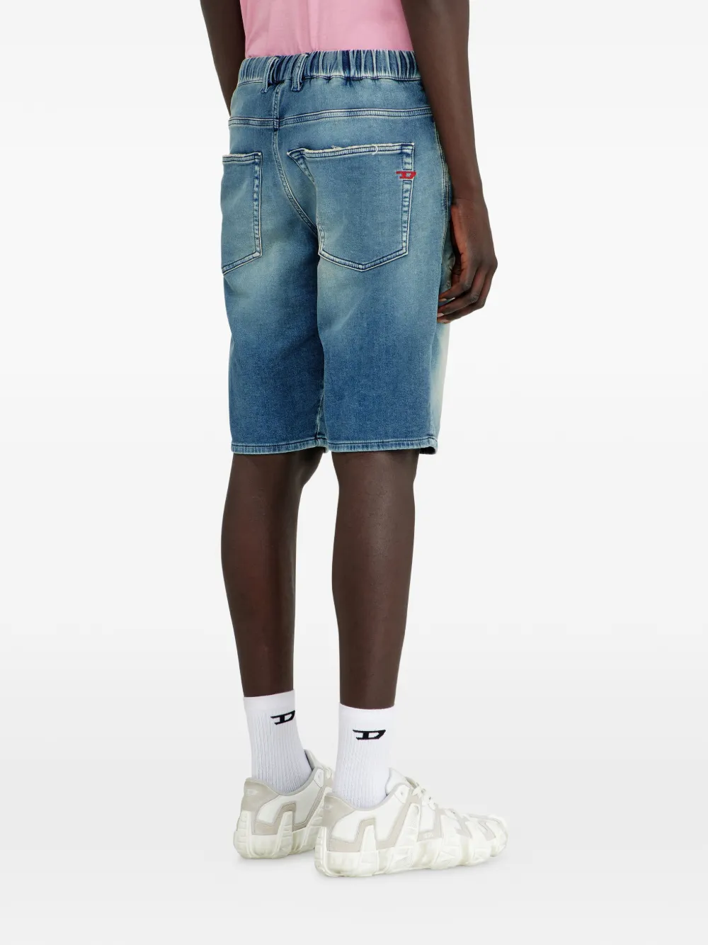 Diesel 2033 D-Krooley-short-bw joggingshorts Blauw