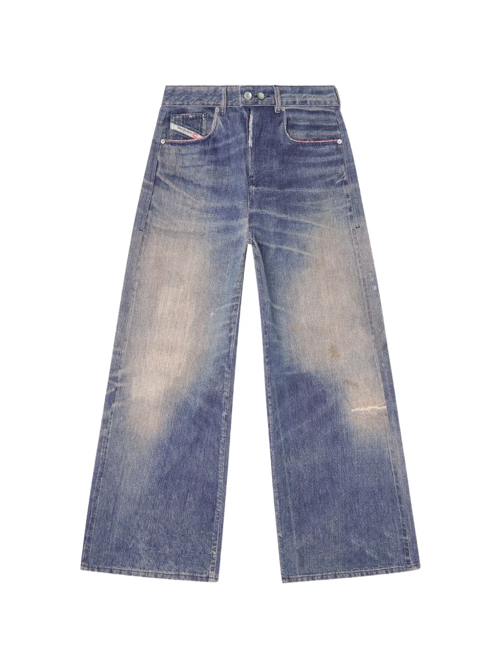 Diesel relaxed jeans low waist 1996 D-Sire - Blau