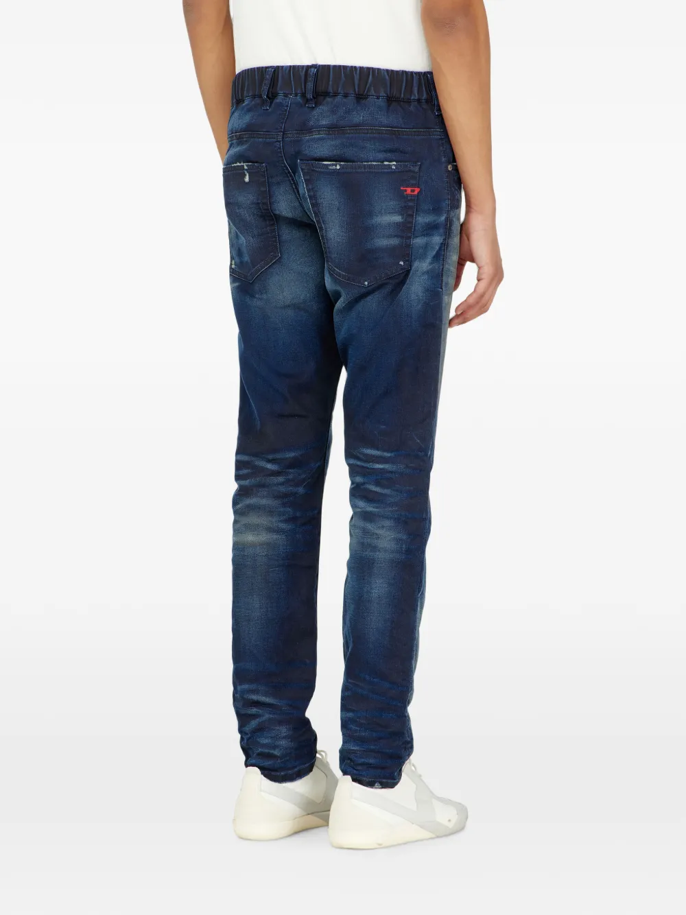 Diesel 2032 D-Krooley-BW Joggjeans jeans Blauw