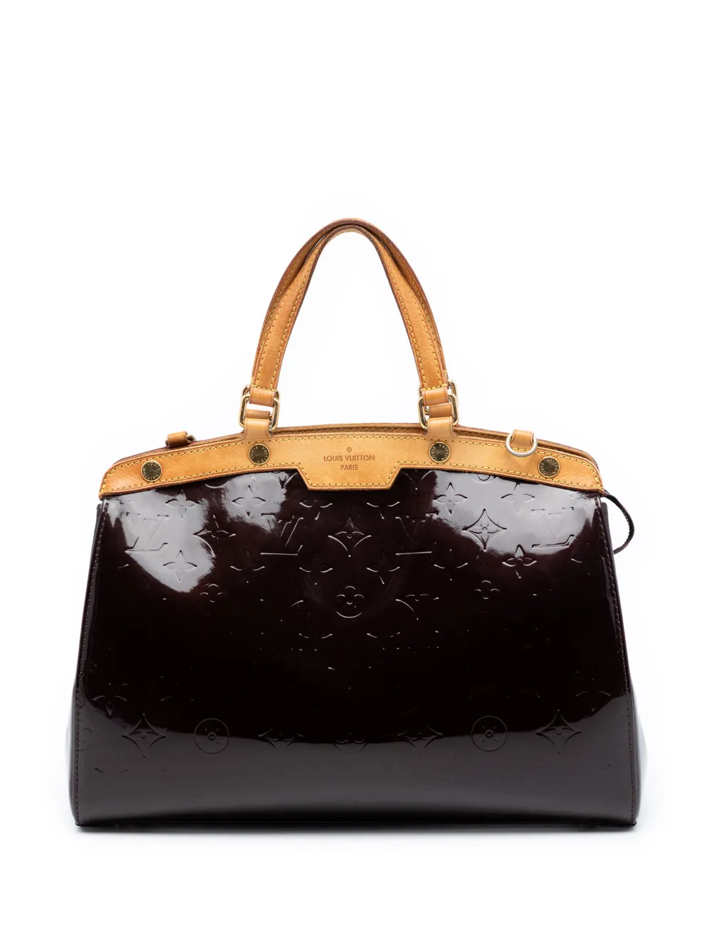Louis Vuitton Pre-Owned 2011 Monogram Vernis Brea MM satchel - Viola