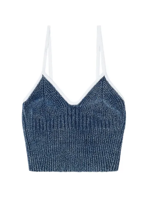 Diesel top tejido de bouclé M-Estere