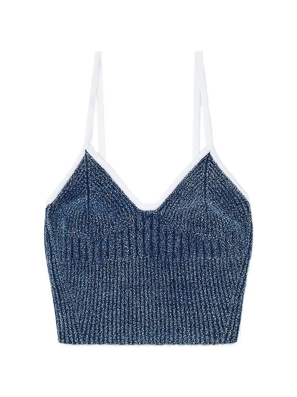 Diesel Top M-Estere bouclé - Blu