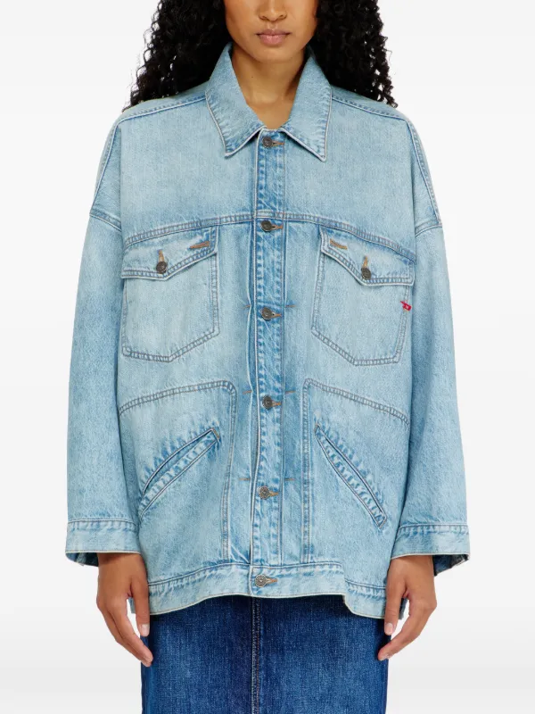 Diesel デニムジャケット | ブルー | FARFETCH JP