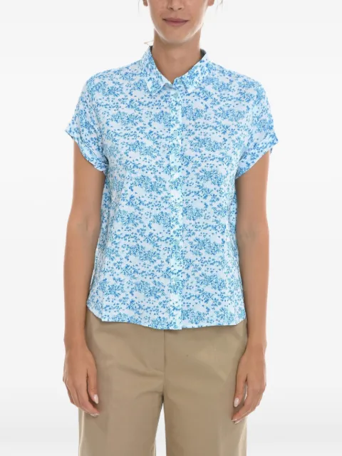 SAMSOE SAMSOE Majan floral-print short-sleeve shirt
