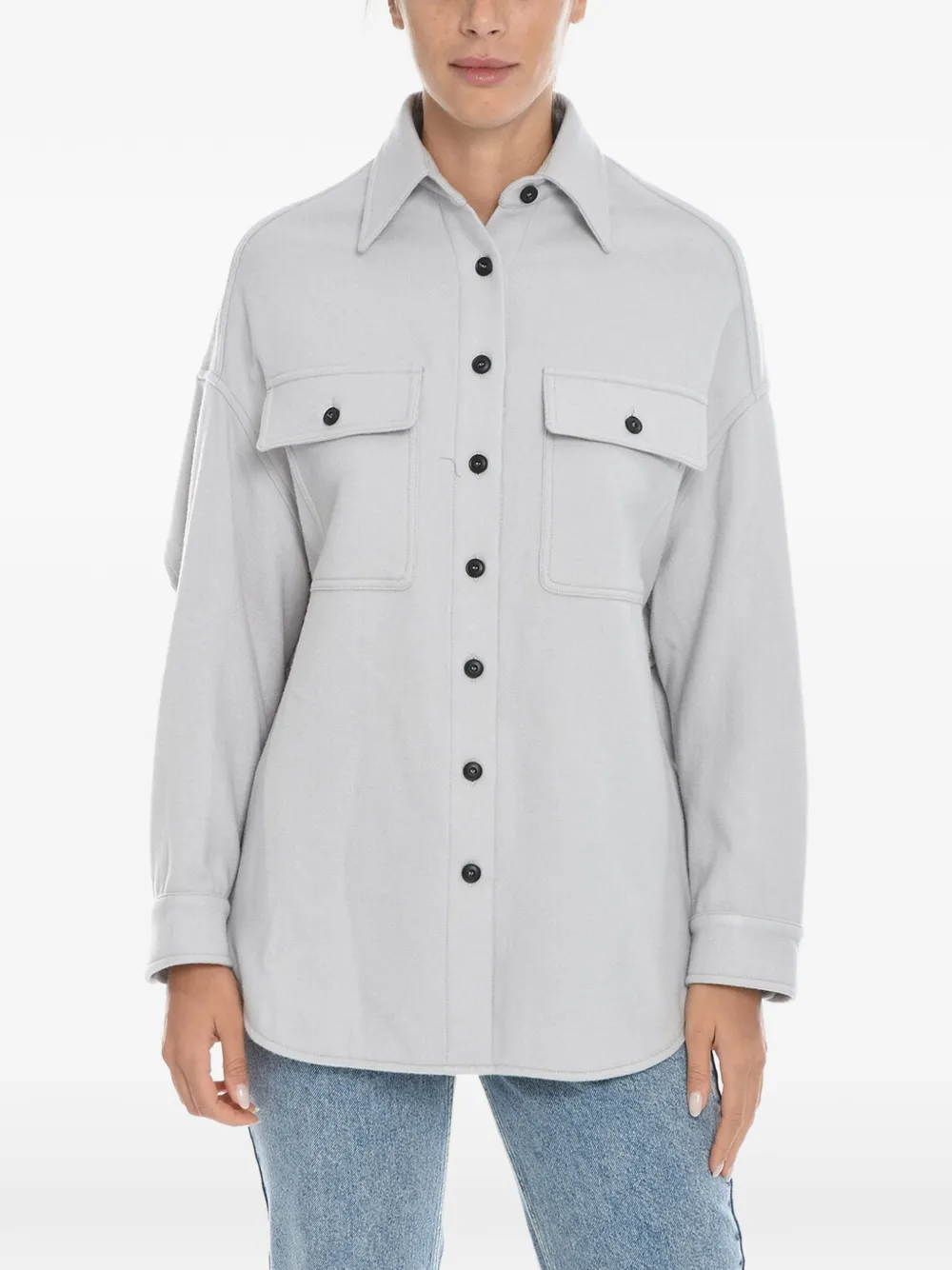 Destin flap-pocket overshirt