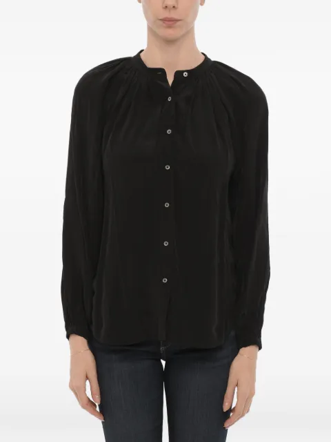 AllSaints camisa con cuello mao