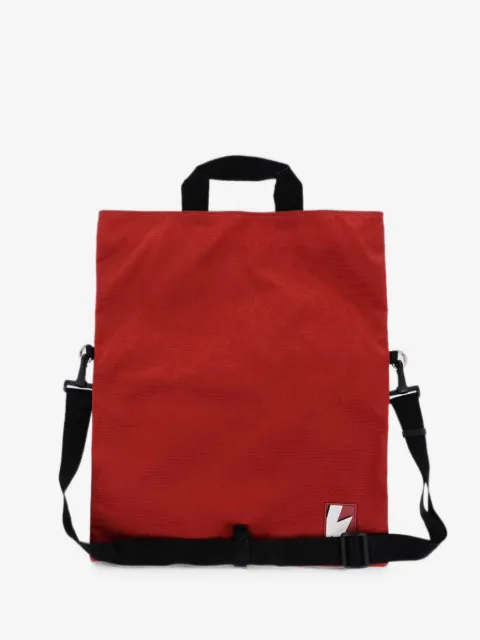 Neil Barrett logo-patch detachable-strap shoulder bag