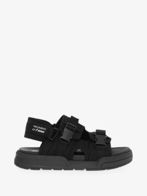 Neil Barrett x Li-Ning buckle sandals