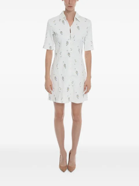 SAMSOE SAMSOE vestido camisero corto Mariah con motivo floral