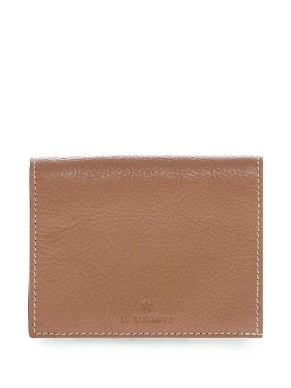 Il Bisonte eather zip-fastening wallet - Braun