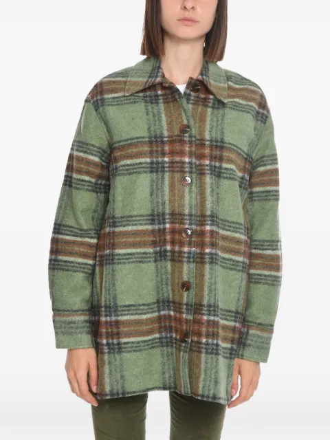 SAMSOE SAMSOE Rosalie checked overshirt