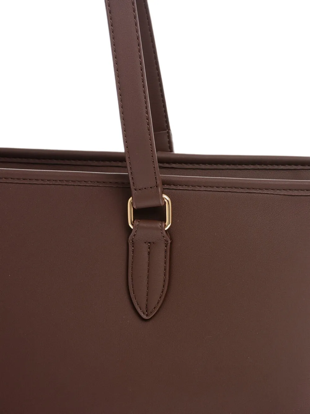 Love Moschino Shopper met logo Bruin