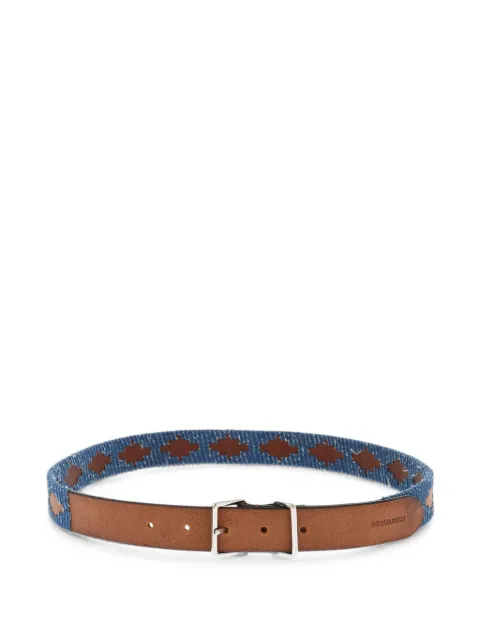 DSQUARED2 cinturón de piel