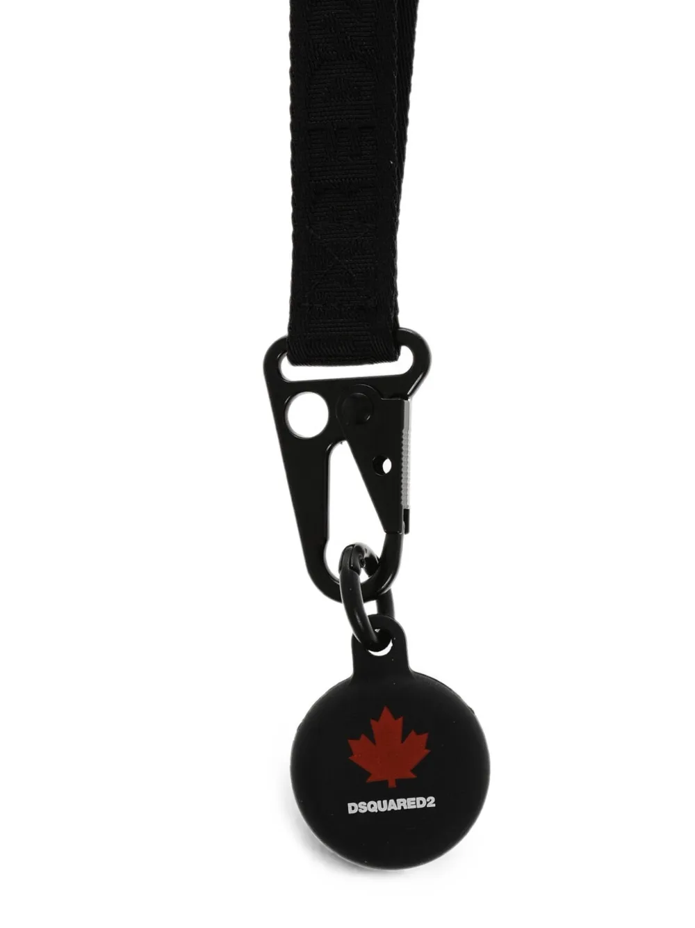 DSQUARED2 Sleutelhanger met logodetail Zwart