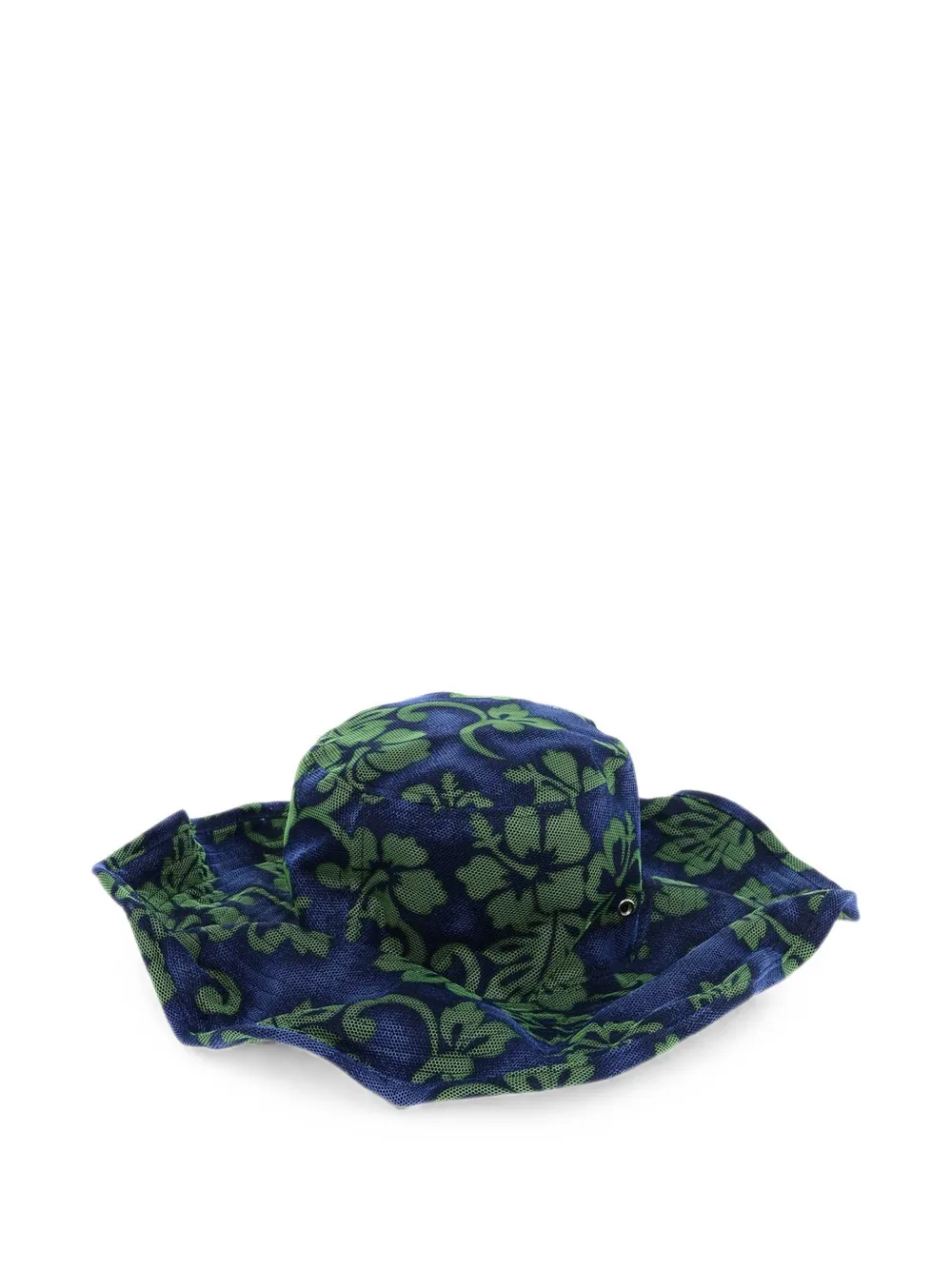 DSQUARED2 floral-pattern hat | bleu | Image 1