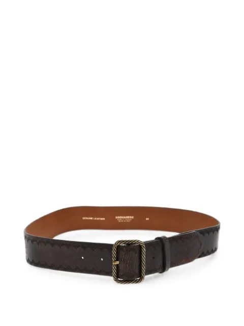 DSQUARED2 Cinto com motivo decorativo gravado