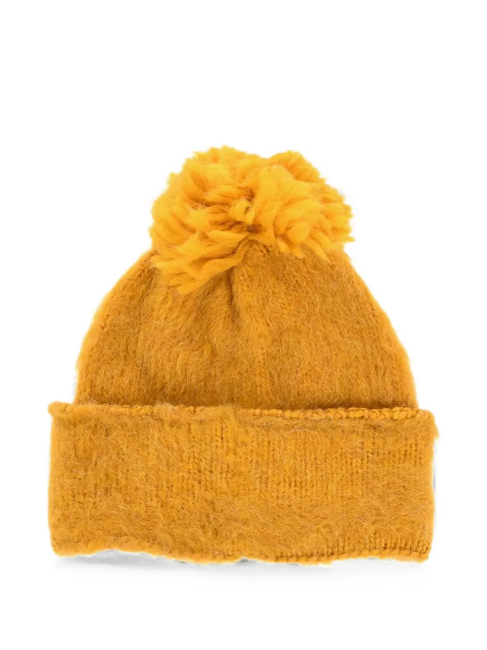 Dsquared2 Pom-pom Beanie In Yellow