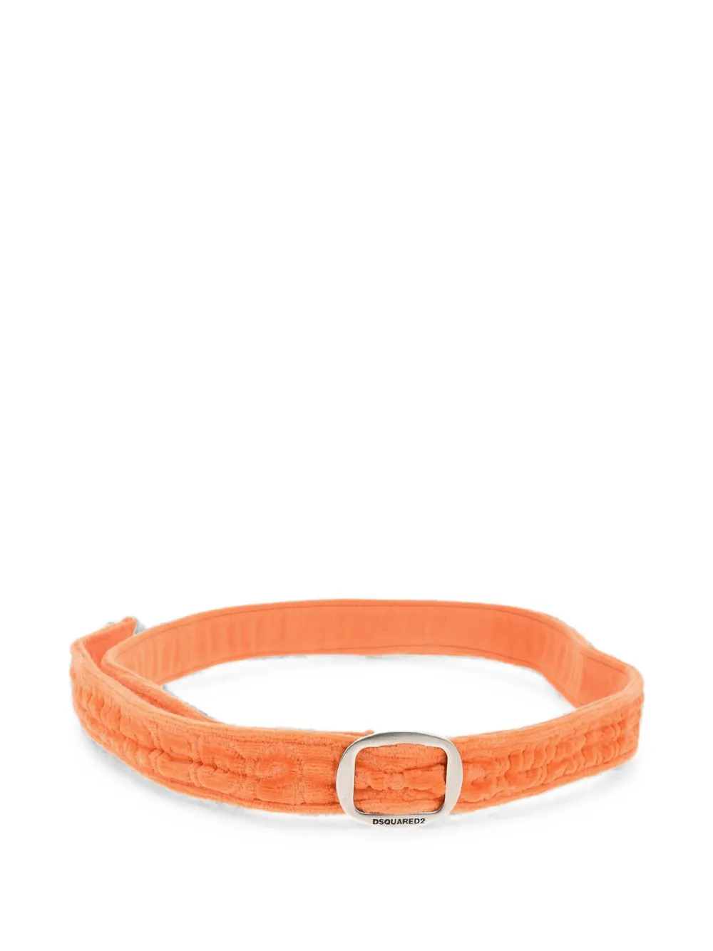 DSQUARED2 logo-detail belt - Orange