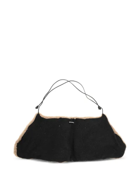 DSQUARED2 faux-fur drawstring scarf