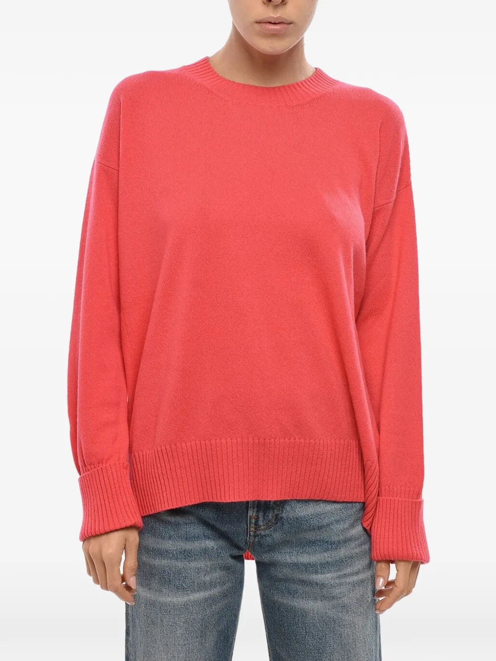 Malo cashmere crewneck sweater - Rosa
