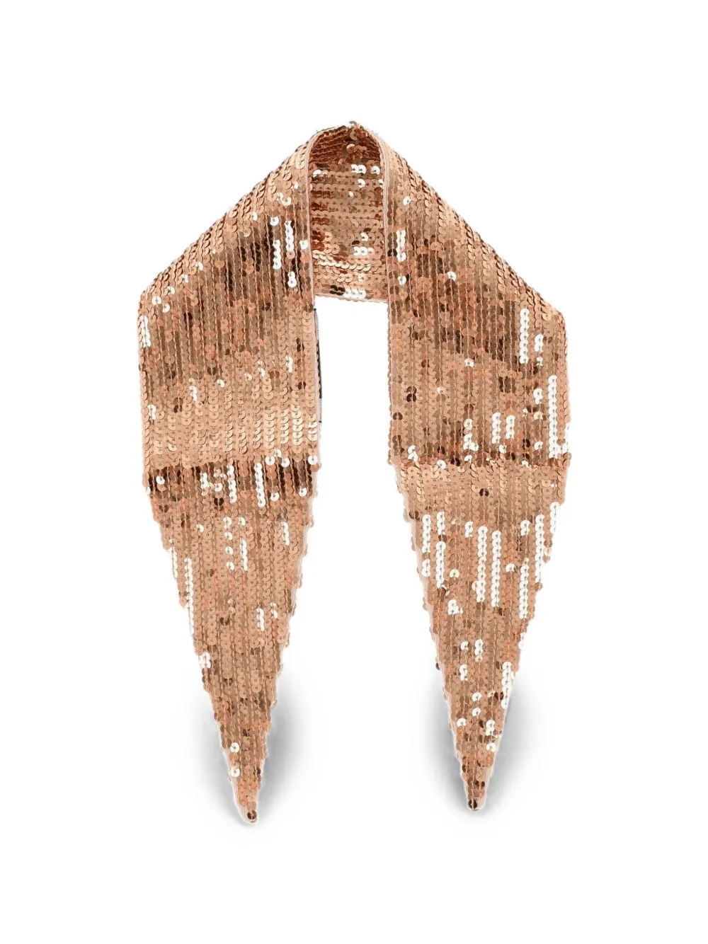 DSQUARED2 sequin-embellished scarf - Nude