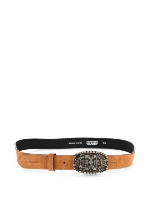 DSQUARED2 ceinture à boucle logo