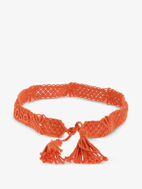 DSQUARED2 ceinture en macramé