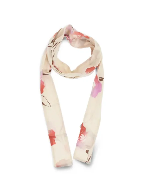 DSQUARED2 floral-print silk scarf
