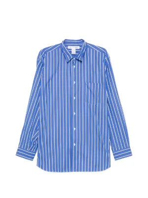 Comme Des Garçons Shirt ストライプ シャツ | ブルー | FARFETCH JP