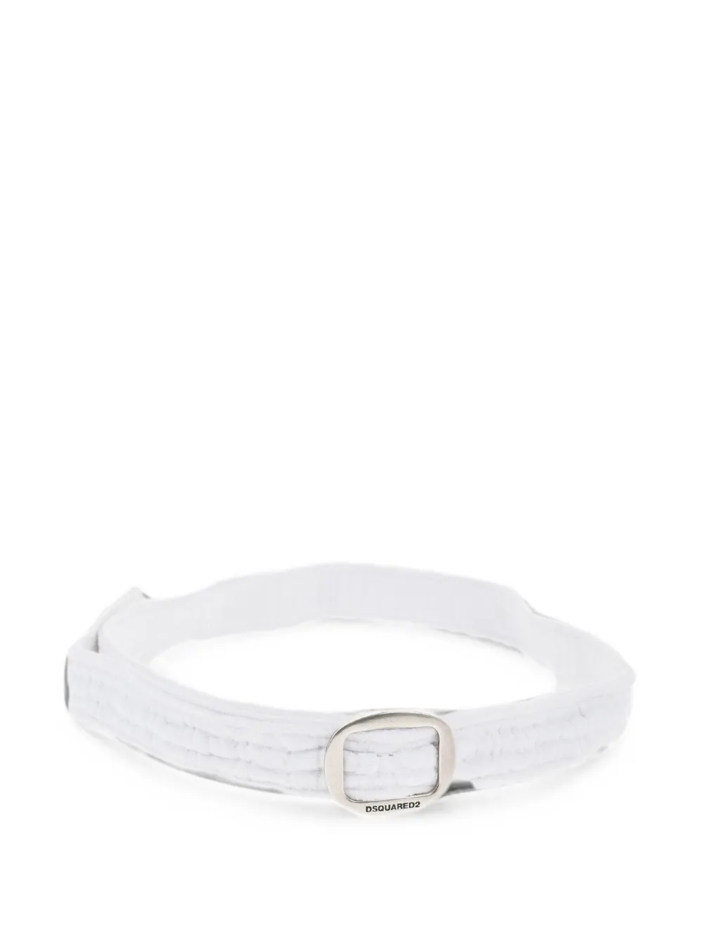DSQUARED2 cotton belt - White