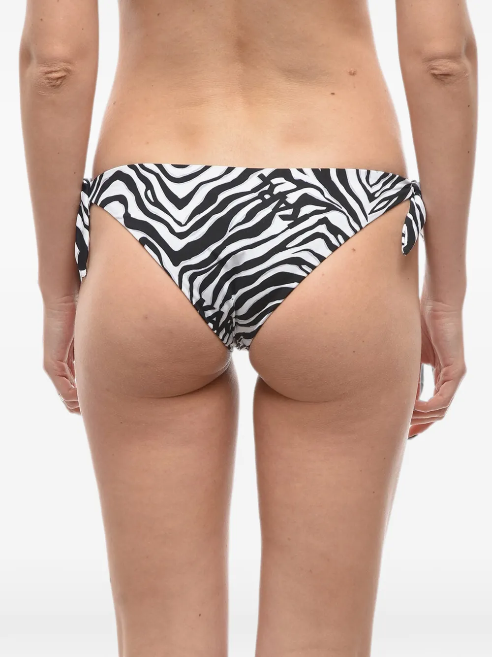 Karl Lagerfeld side-tie bikini bottoms Wit