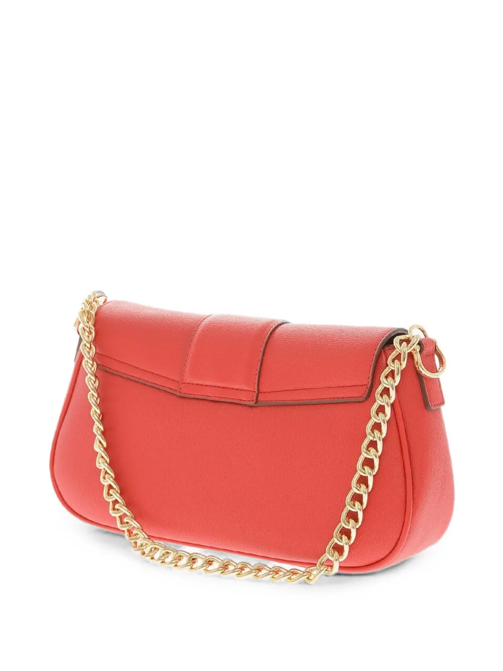 Love Moschino heart-bit shoulder bag Rood