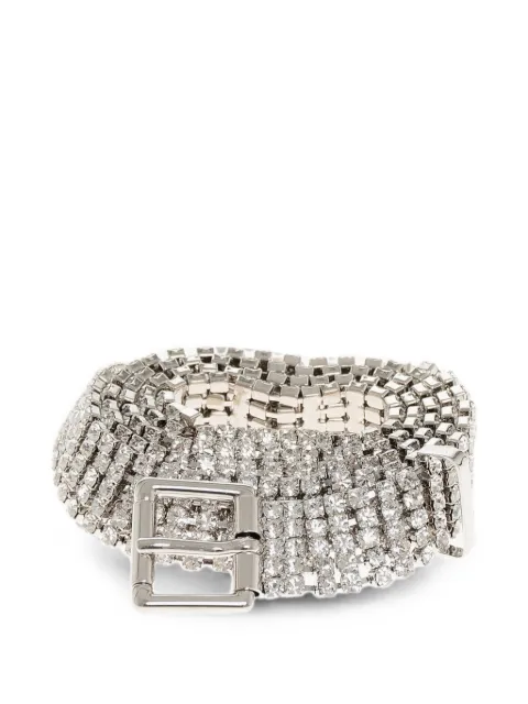 DSQUARED2 crystal-embellished belt