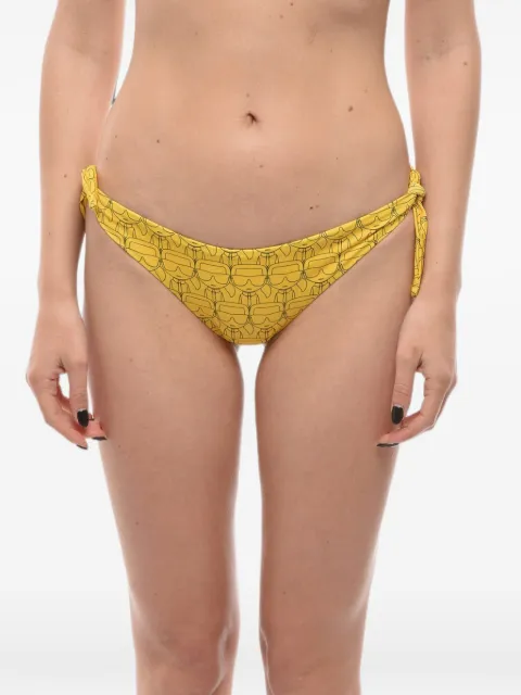 Karl Lagerfeld bragas de bikini con logo estampado