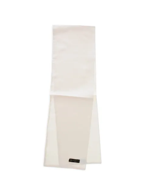 Corneliani logo-patch scarf