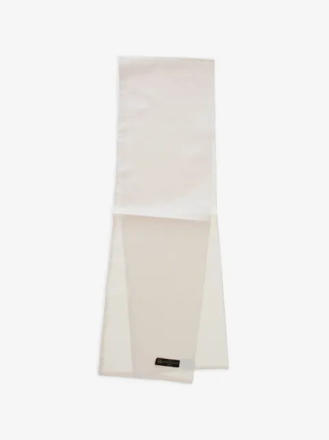 Corneliani logo-patch scarf