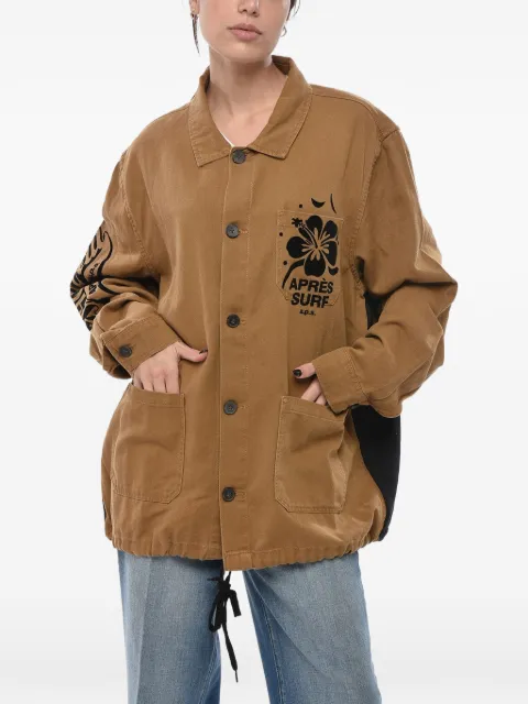 Après Surf logo-print jacket
