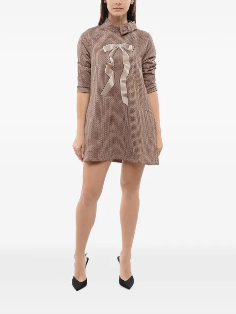 Viktor & Rolf vestido corto acampanado con moño