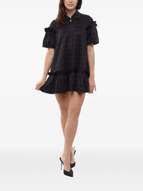 Viktor & Rolf checked ruffled dress