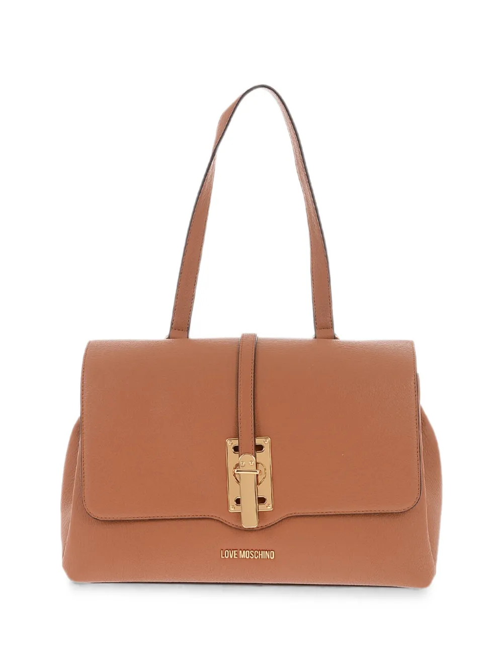 Love Moschino leather shoulder bag - Brown