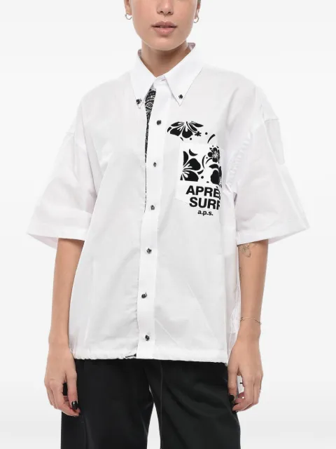 Après Surf logo-print shirt