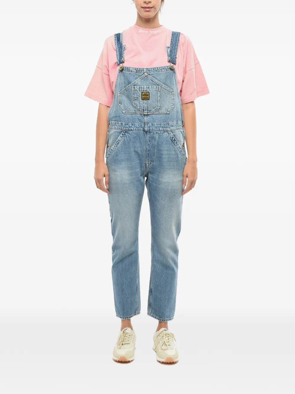 Washington Dee Cee light-wash jumpsuits - Blau