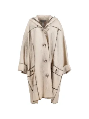 Issey Miyake ループ ウールコート | グレー | FARFETCH JP