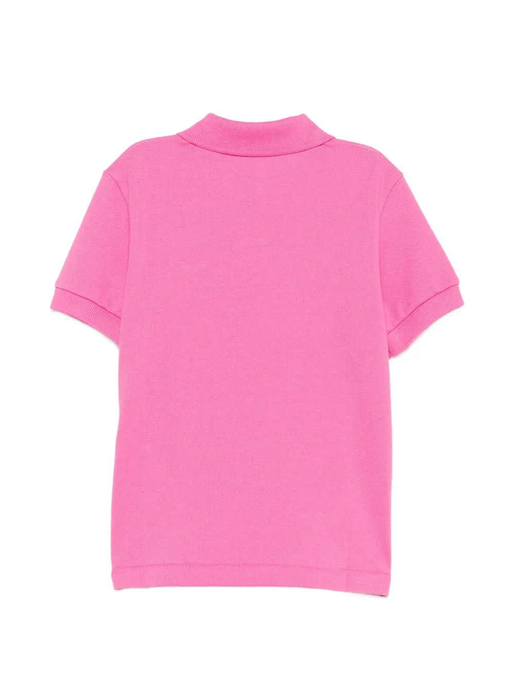 Lacoste Kids Piqué poloshirt met logopatch Roze
