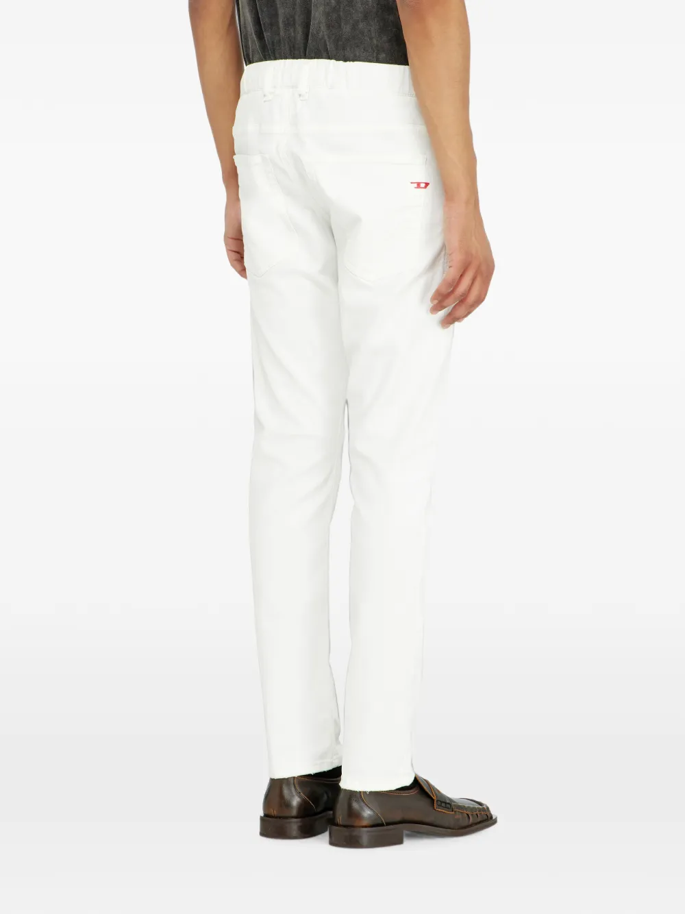 Diesel 2032 D-Krooley-BW Joggjeans jeans Wit