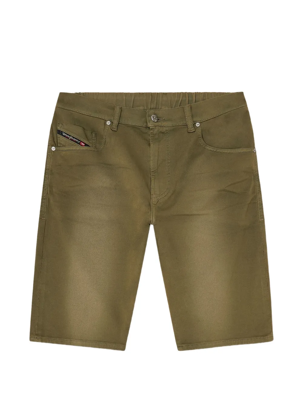 Diesel D-Krooley-BW Jogg denim shorts - Grün