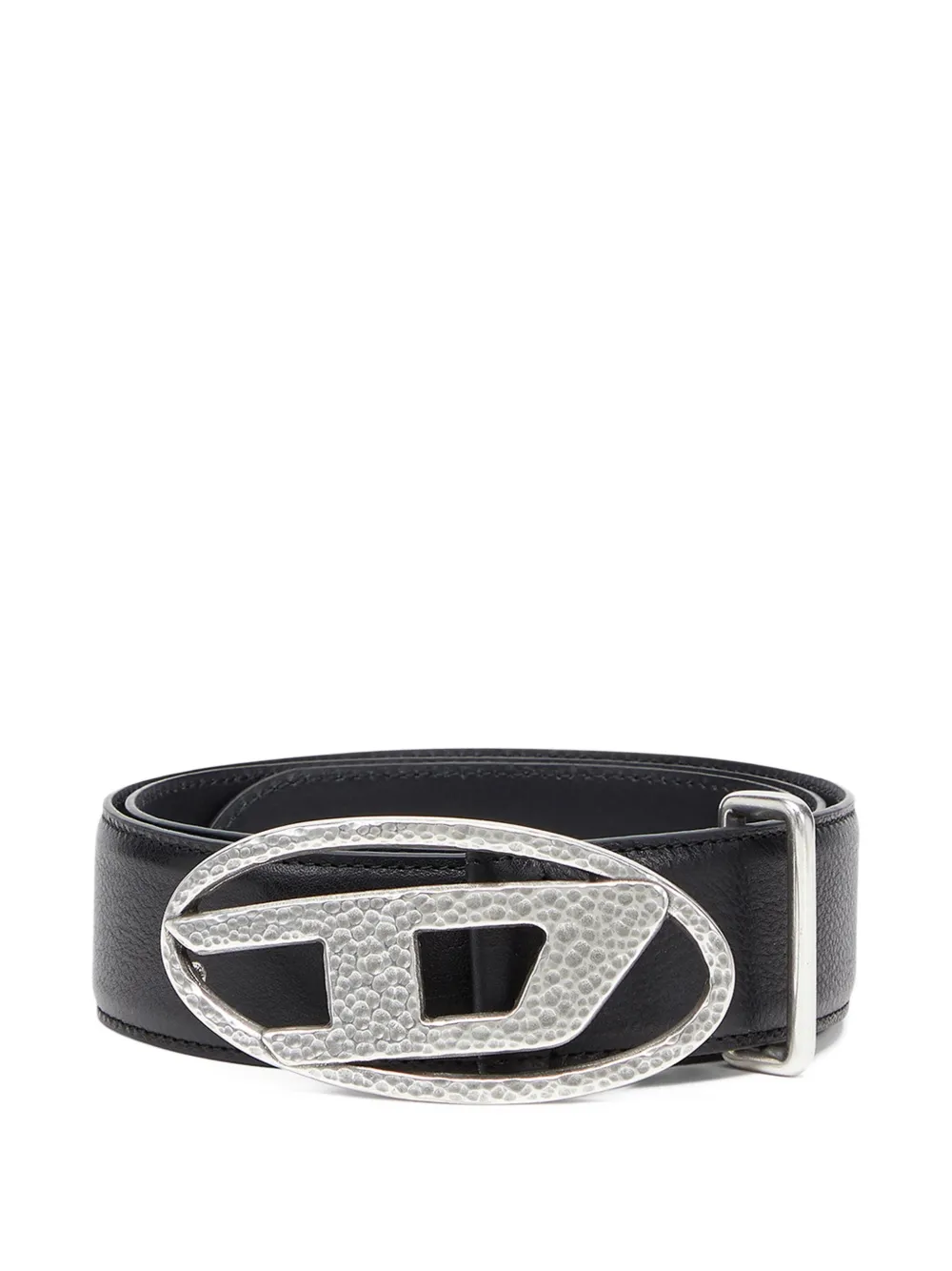 Diesel Cintura con logo - Nero