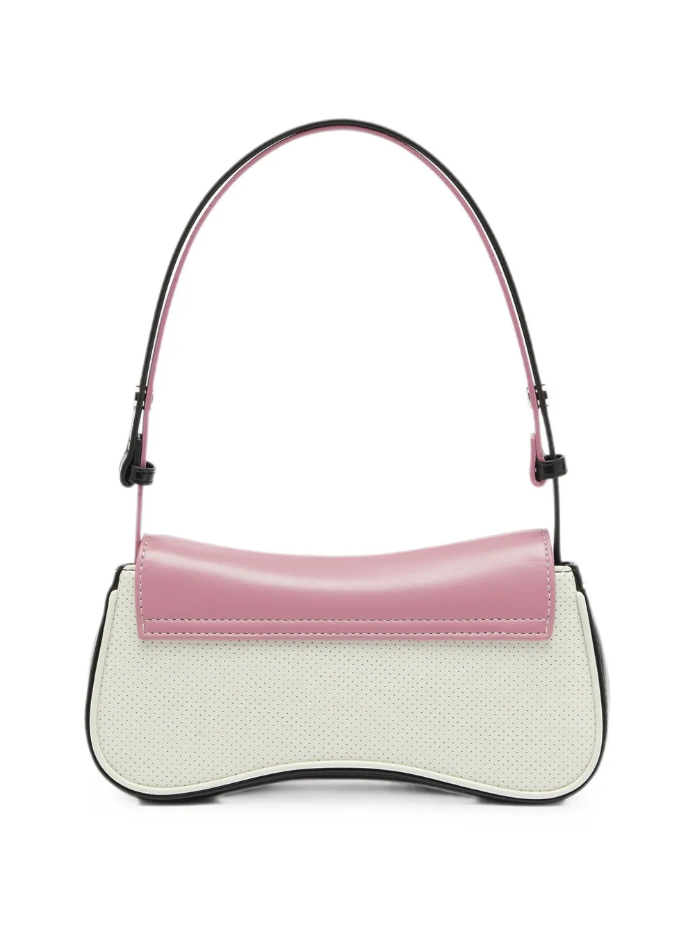 Diesel Play clutch met colourblocking Zwart