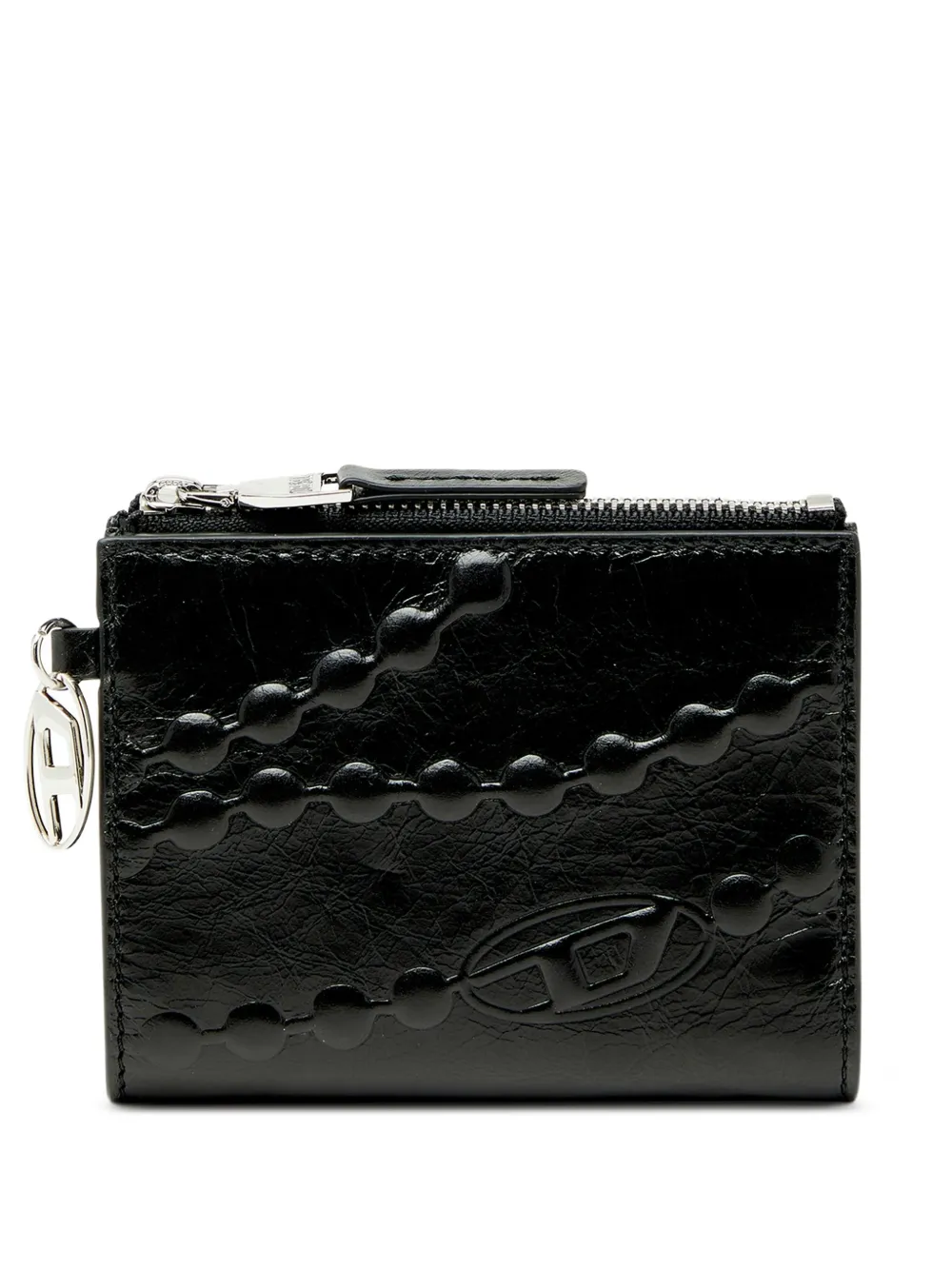 Diesel embossed detail wallet - Nero