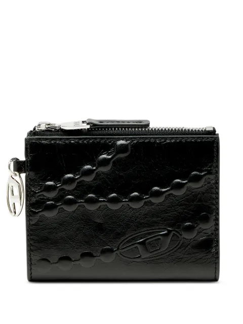 Diesel embossed detail wallet